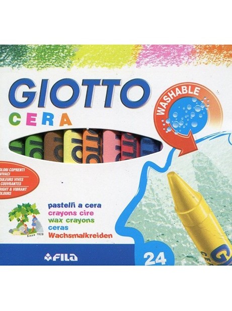 Pastelli a CERA - Giotto 24 pz