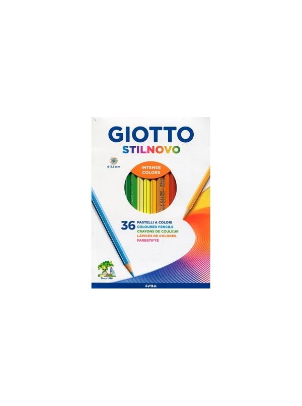 Pastelli colorati Giotto Stilnovo da 36pz Colori a Matita