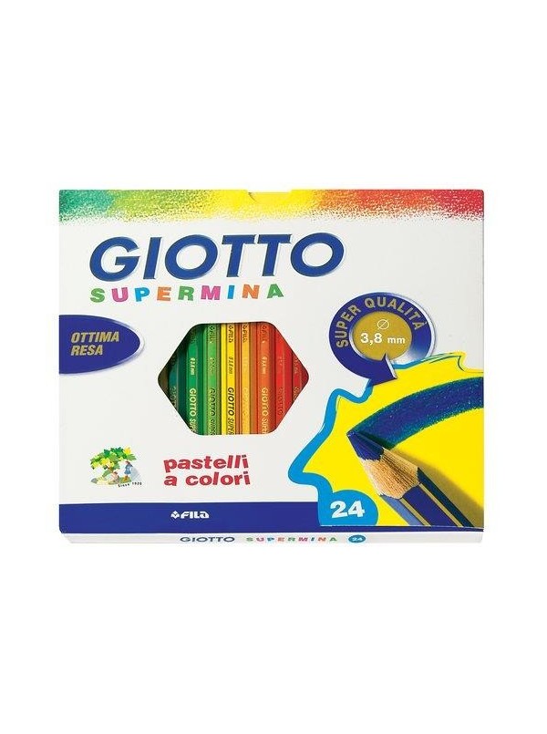 GIOTTO SUPERMINA MATITE COLORATE 36 PZ