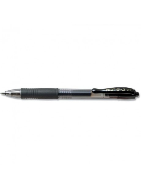 Penna NERA GEL G-2 Pilot a scatto, punta Fine 0.7