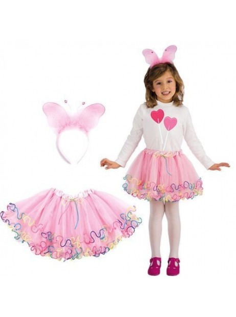 Costume Carnevale per Bambina - Fata Verde con Ali (3-4 anni) – cgEdù -  Centro Gioco Educativo