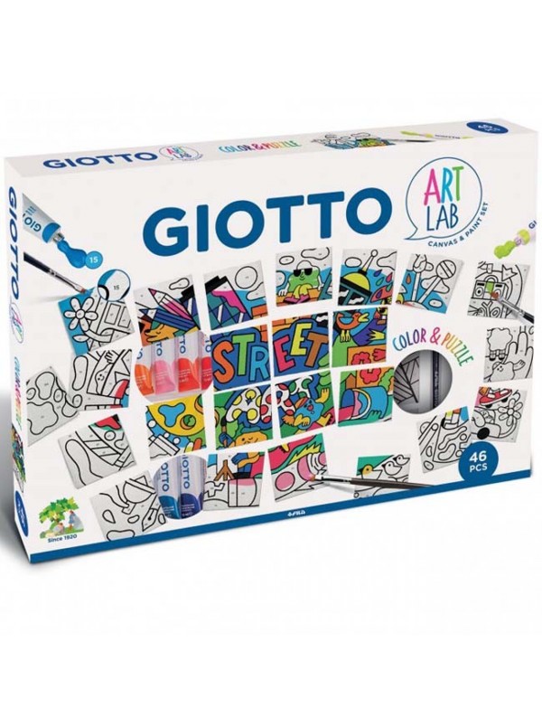 Set di Gioco Creativo Green Car Giotto Be-Bè Fila per Bambini e