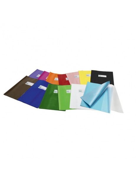 Copertina Quaderno Eco Shield Antibatterica Colorata Trasparente Portanome