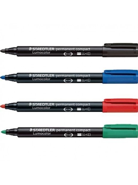 Pennarello indelebile FaberCastell Punta media fine extrafine rosso blu  nero verde