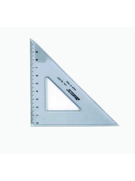 Squadra Tecnica piccola 15cm 45 gradi Architetto disegno scuola