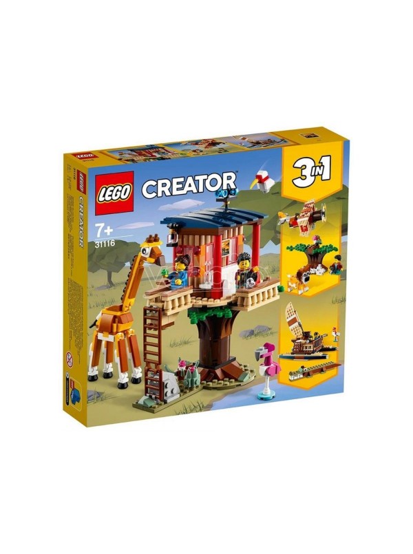 Lego Creator Casa sull'albero del safari Costruzioni 31116
