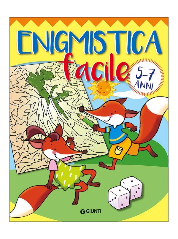 Libro Rivista Enigmistica facile per bambini ragazzi 5-7 anni