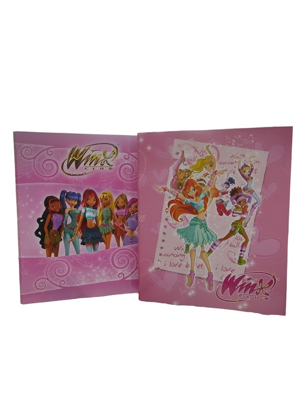 Raccoglitore ad anelli Winx Club Glitterati Schedario 23x30 cm