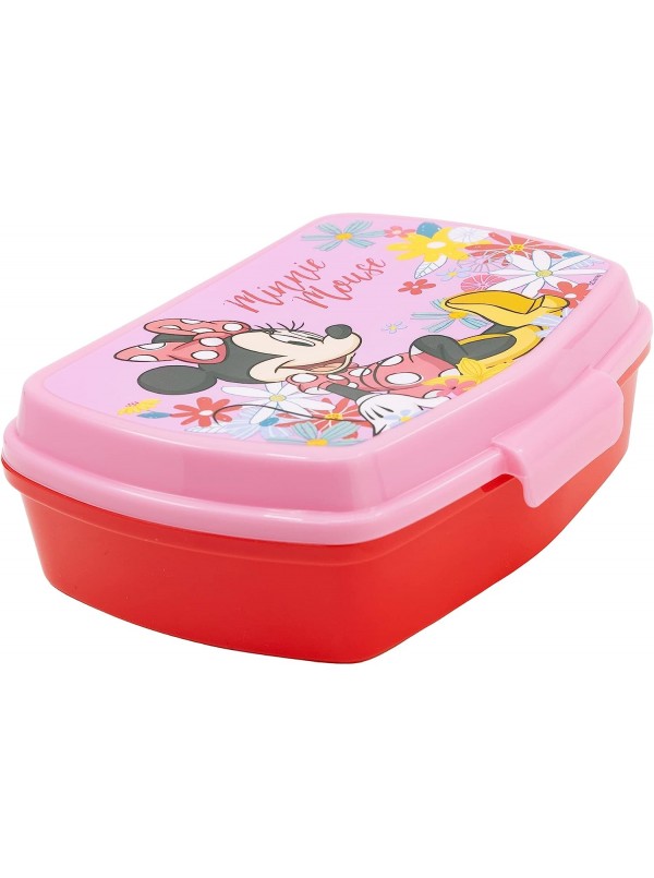 PORTA MERENDA MINNIE PORTA MERENDA BAMBINI-borraccia portamerende