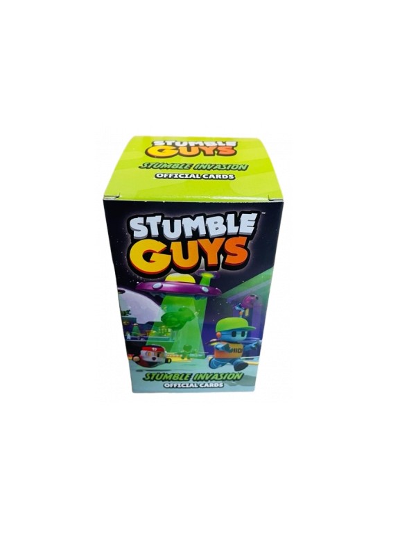 Bustina Figurine Stumble Guys 5 Card Collection ufficiali Stumble Invasion