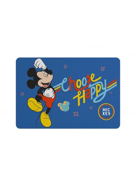 TOVAGLIETTA colazione MICKEY MOUSE TOPOLINO DISNEY plastica 40x30 cm. circa