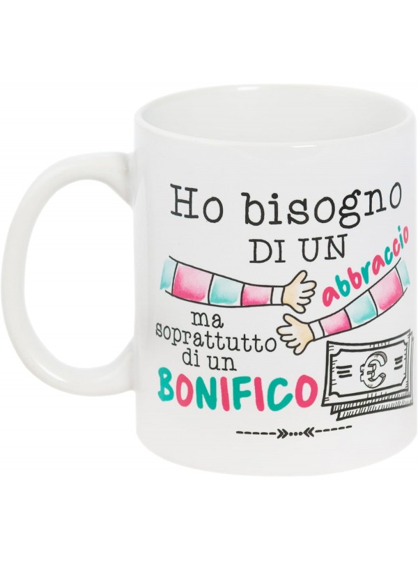 Tazza Mug in Ceramica Personalizzata con frasi divertenti - Ho