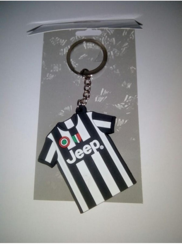 PORTACHIAVI IN GOMMA JUVENTUS TSHIRT KEY HOLDER