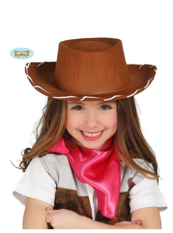 Cappello CowBoy Cowgirl Bambino BAmbina Accessori Carnevale